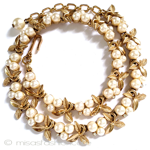 （画像用） Ｔｒｉｆａｒｉ　 トリファリ パールの実　ネックレス