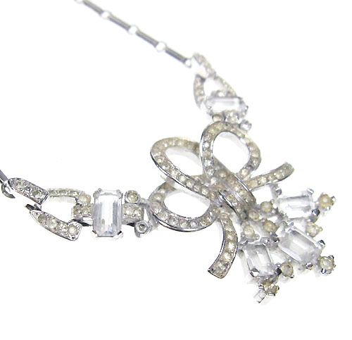 クラウンTrifari　 レアSterlingネックレス - ウインドウを閉じる