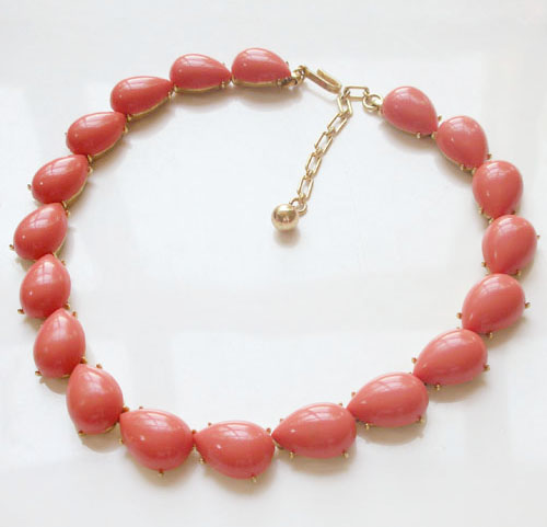 （画像用） Ｔｒｉｆａｒｉ　 トリファリ コーラルカラー　ネックレス