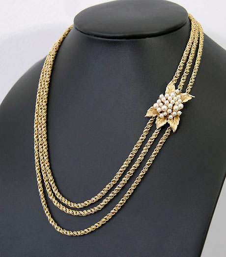 （画像用） クラウンTrifari　ネックレス