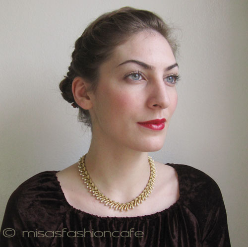 （画像用） Trifariトリファリ　ネックレス