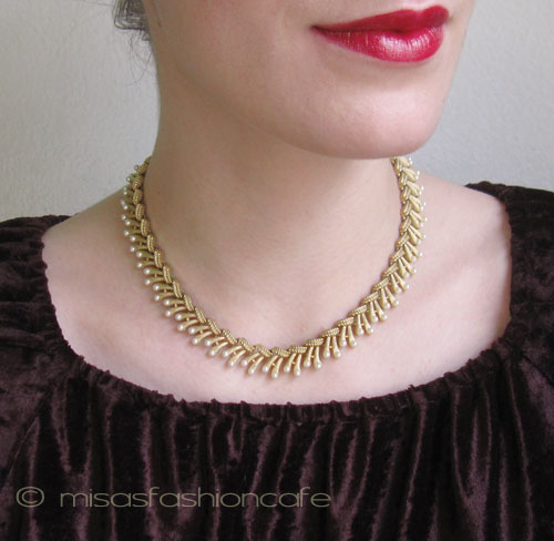 （画像用） Trifariトリファリ　ネックレス