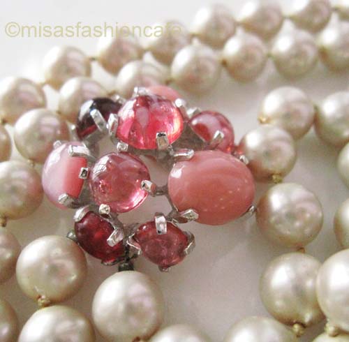 （画像用） Castlecliff グラスパール豪華ネックレス