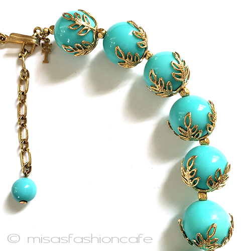 （画像用） Ｔｒｉｆａｒｉ　 トリファリ ターコイズ　ネックレス