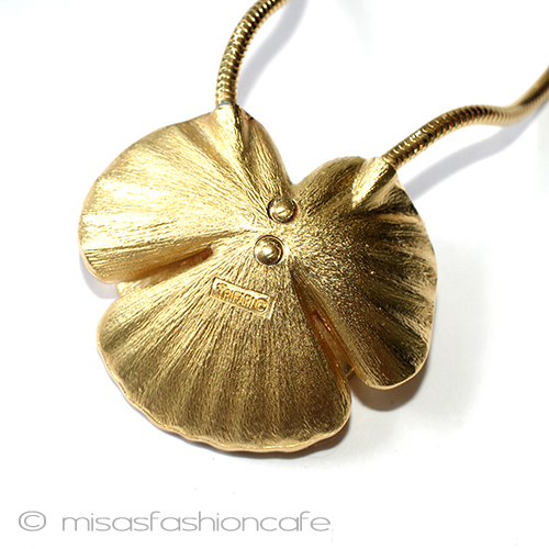 （画像用） Trifari　 トリファリ ポピー　ネックレス