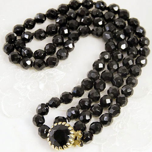 （画像用） フレンチジェット　ネックレス