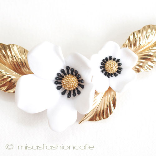 （画像用） LouisFeraud Paris フラワー　ネックレス