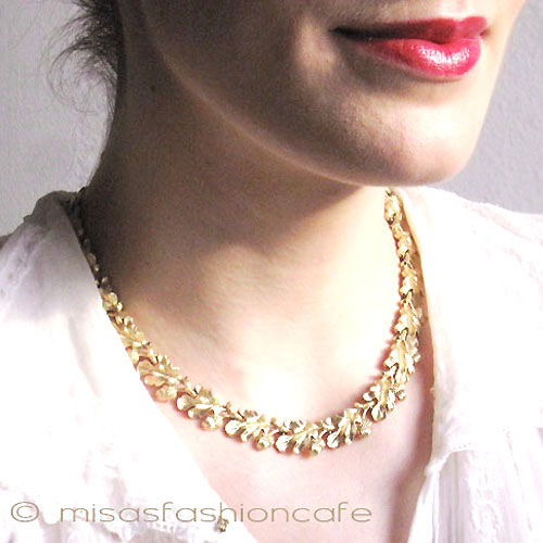 （画像用） ヴィンテージジュエリー　 トリファリ　どんぐり