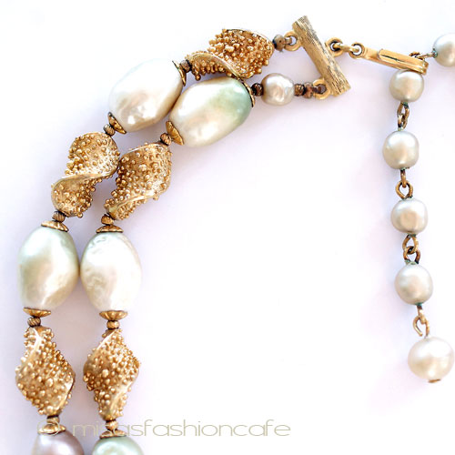 （画像用） Ｔｒｉｆａｒｉ　 トリファリ バロックパール　ネックレス