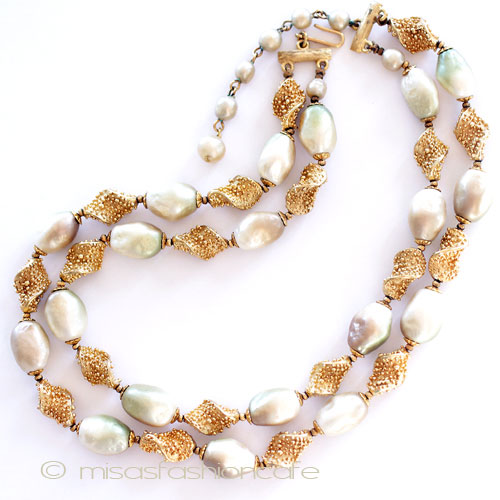 （画像用） Ｔｒｉｆａｒｉ　 トリファリ バロックパール　ネックレス