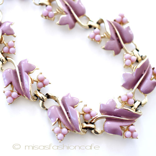 （画像用） ＣＯＲＯ　ネックレス ラベンダー・ベリー