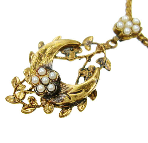 （画像用） アンティーク　 真珠ネックレス