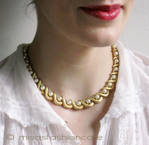 （画像用） Trifari　トリファリ　 　エレガンス ネックレス