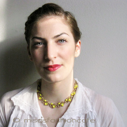 （画像用） Trifari　トリファリ　 　フローラル ネックレス