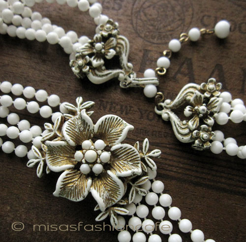 （画像用） Florenza フロレンツァ 　フラワーネックレス