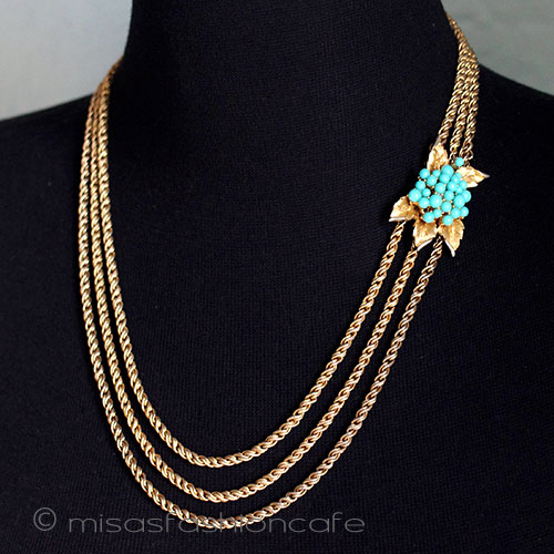 （画像用） Ｔｒｉｆａｒｉ　 トリファリ 紫陽花　ネックレス