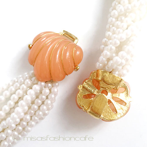 （画像用） Trifari　 トリファリ パール12連ネックレス