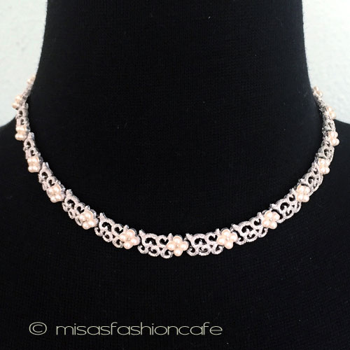 （画像用） Ｔｒｉｆａｒｉ　 トリファリ パール小花 ネックレス