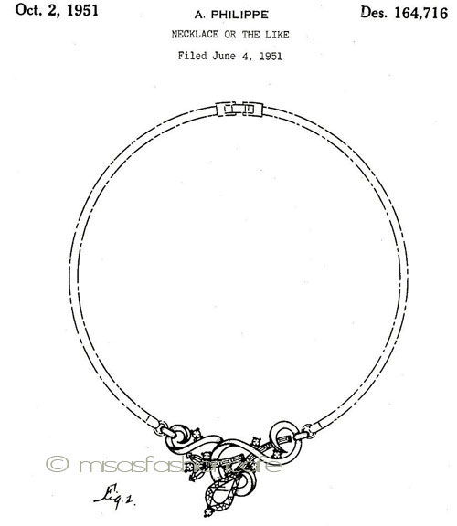 （画像用） Ｔｒｉｆａｒｉ　 トリファリ 1951年 ネックレス
