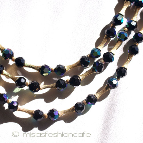 （画像用） Trifari　トリファリ 3連　ネックレス