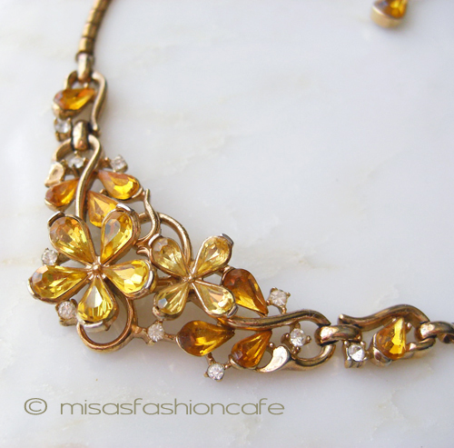 （画像用） クラウントリファリ Trifari ハニーフラワー