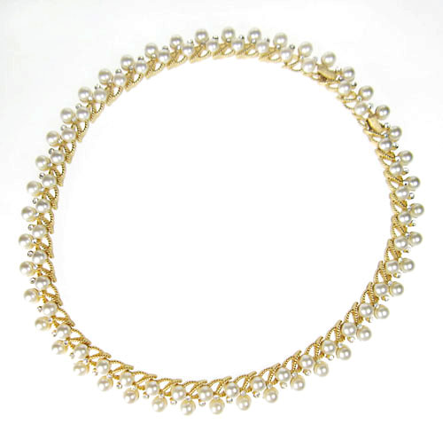 （画像用） Ｔｒｉｆａｒｉ　 トリファリ パールRS　ネックレス