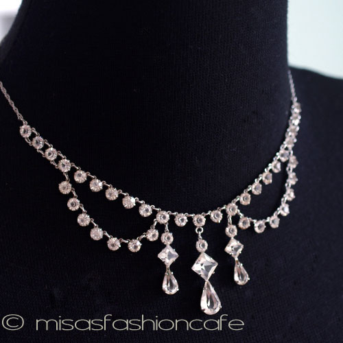 （画像用） 12Kgf　ホワイトゴールド ブライダル　ネックレス