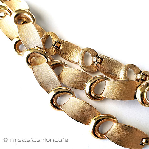 （画像用） Trifari　 トリファリ りぼん　ネックレス