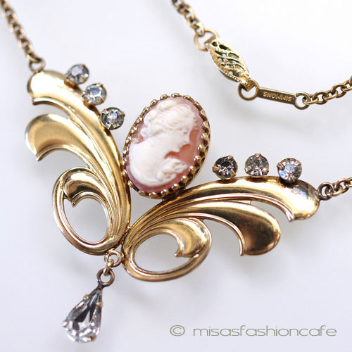 （画像用） シェルカメオ ネックレス