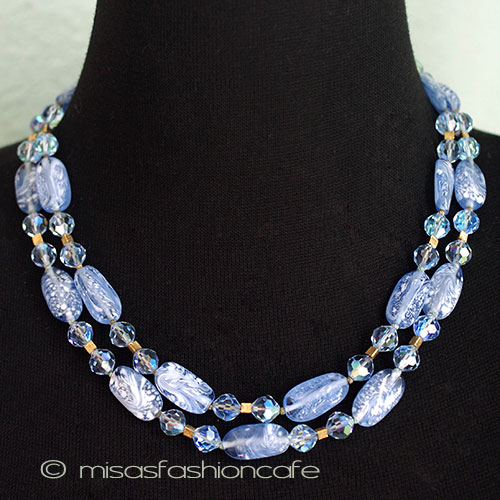 （画像用） Ｔｒｉｆａｒｉ　 トリファリ アートガラス・ネックレス