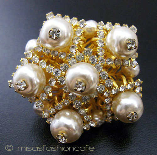 （画像用） Hattie Carnegie ブローチ兼ペンダント