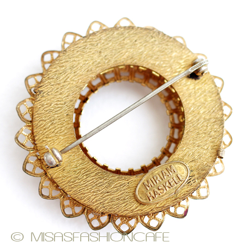 （画像用） ミリアムハスケル バロックパールブローチ