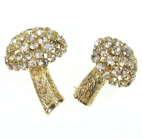 （画像用） Castlecliff刻印　セット きのこブローチ　２個