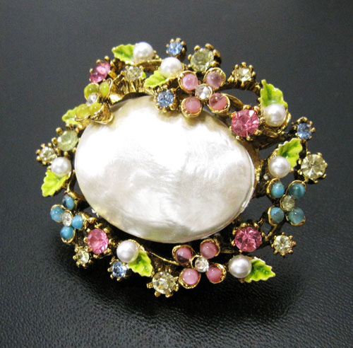 （画像用） ART刻印　お花ブローチ