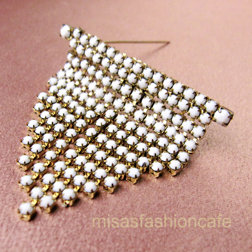 （画像用） K&M NY フリンジブローチ