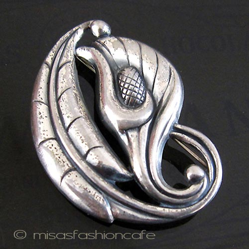 （画像用） Sterling銀製 ブローチ