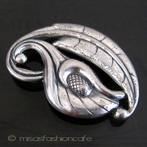 （画像用） Sterling銀製 ブローチ