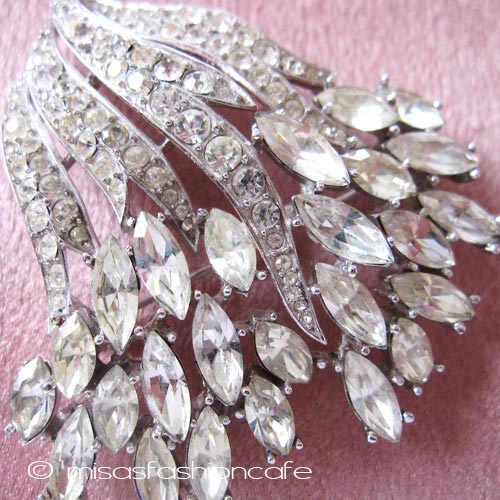 （画像用） クラウントリファリ Trifari ブローチ