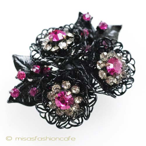 （画像用） Coro お花ブローチ