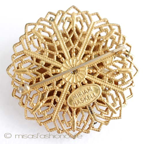 （画像用） ミリアムハスケル　 Ｈａｓｋｅｌｌ　ブローチ