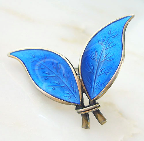 （画像用） ノルウェイ製SterｌingSilver 銀製ブローチ