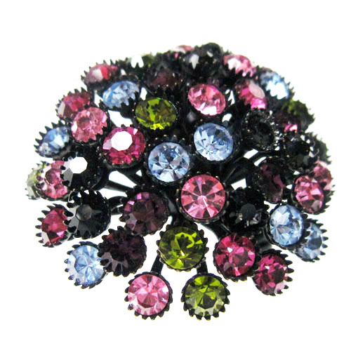 （画像用） マルチカラー　ブローチ