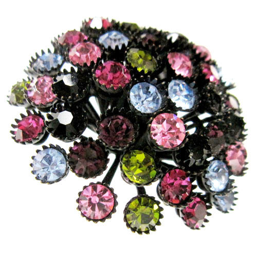 （画像用） マルチカラー　ブローチ