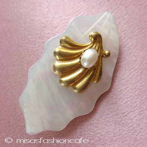 （画像用） Miriam Haskell ミリアムハスケル ブローチ