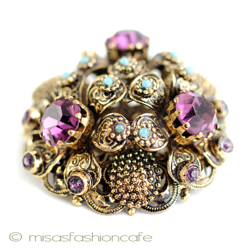 （画像用） お花ドーム　ブローチ