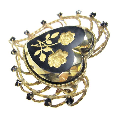 （画像用） Original By Robert　 ハート　ブローチ