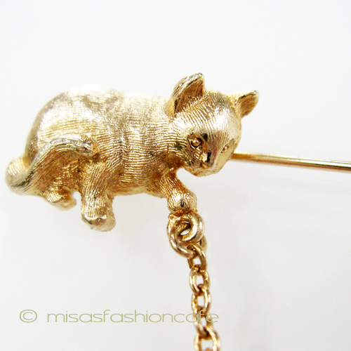 （画像用） 親子ねこ ブローチ