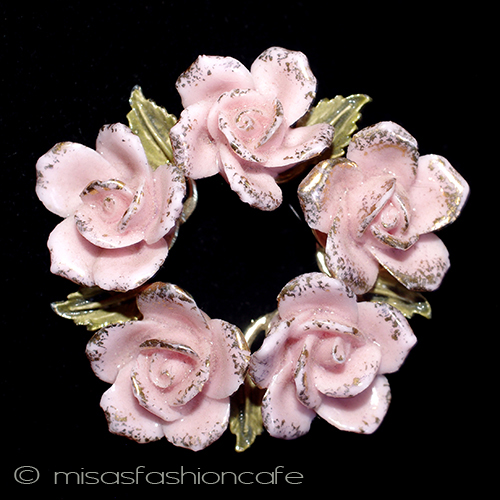 （画像用） ＣＯＲＯ　ブローチ ローズ　リース