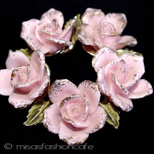 （画像用） ＣＯＲＯ　ブローチ ローズ　リース