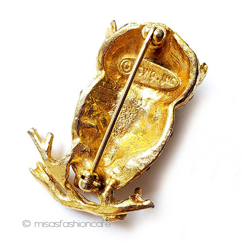 （画像用） SWOBODA　スワボダ 天然石オパール梟の鳥